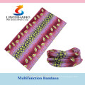 Batch Multifunctional Headwear Neck Bandana Multi solid color Scarf Tube Mask bandanas Wholesale,12pcs/lot Unisex